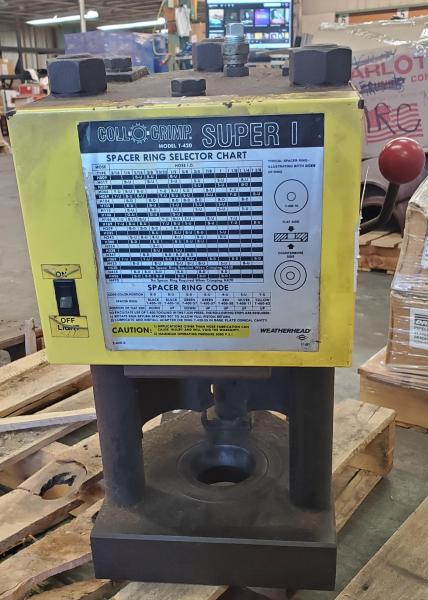 Coll-O-Crimp Super I, Model T-420 with Various Fittings. - Image 2