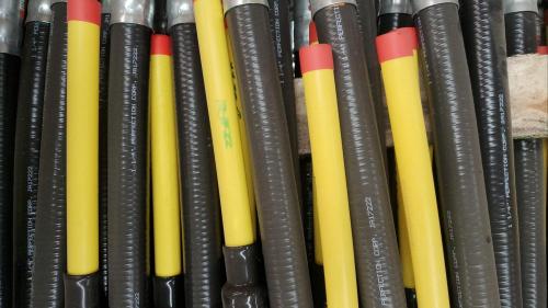 Lot of Honeywell Perfection 1" CTS Gas Service Risers w/ A.Y. McDonald Valve - New Surplus. - Image 4