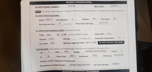 Lot of 3 Blowers with Motors- - Image 2