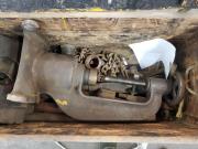 Crosby forged industrial lifting clamp with chain binder and heavy chain-