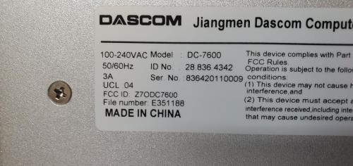 Dascom Badge Printer- Model DC-7600 Including Dascom Laminator DC-5100. - Image 2