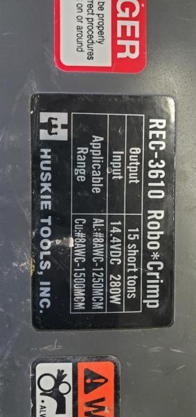 Lot of 3 Huskie Robo-Crimp- REC-3610 and REC-54- - Image 2