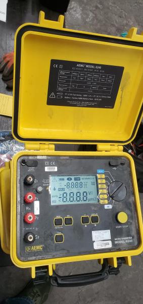 AEMC Micro-Ohmmeter, Model 6240 - Image 2