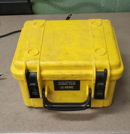 AEMC Micro-Ohmmeter, Model 6240 - Image 1
