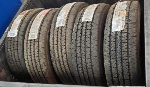 Lot of 5 Unused Firestone Transforce HT Tires- 9.50R16.5. - Image 1