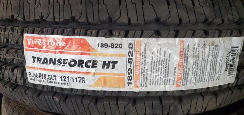 Lot of 5 Unused Firestone Transforce HT Tires- 9.50R16.5. - Image 2
