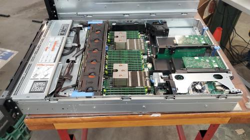 Lot of (2) Dell PowerEdge R720 Servers | 384GB RAM Each, No Drives ...