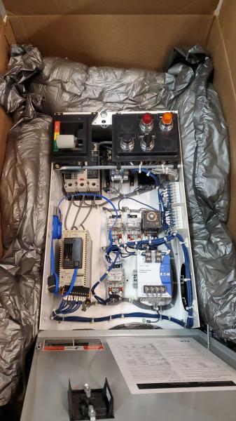 Lot of 4 Eaton Industrial Motor Control Panels, 24VDC Control Power, HOA Controls - Image 3