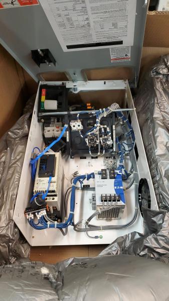 Lot of 4 Eaton Industrial Motor Control Panels, 24VDC Control Power, HOA Controls - Image 5