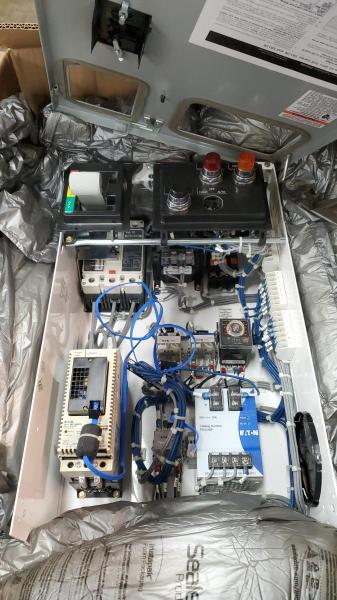 Lot of 4 Eaton Industrial Motor Control Panels, 24VDC Control Power, HOA Controls - Image 7