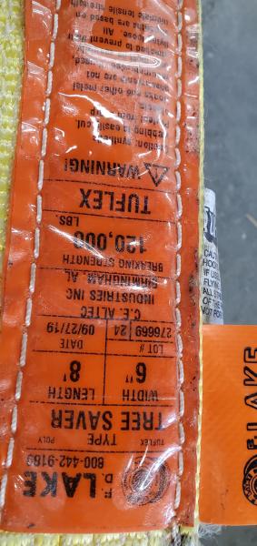 Lot of Used Rigging Gear, Lifting Slings- Not Tested for Use- - Image 2