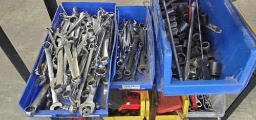 Lot of Assorted Hand Tools and Cart- - Image 3
