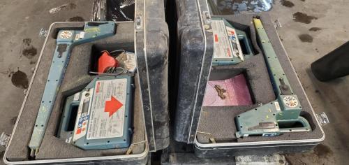 Lot of 8 &ndash; Verifier G2 Digital Locator Kits (Transmitters & Receivers) with Hard Cases, utility/underground locating equipment, field-used, most power on. - Image 9