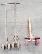 Lot of Various Roller Dollies-