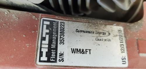 Hilti DSH 900-X Concrete Saw on Hilti Cart- - Image 5