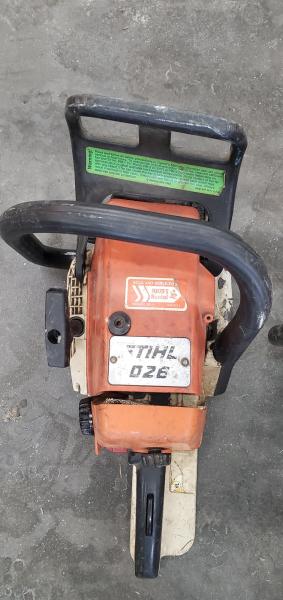 Lot of Stihl Chainsaws. Broken, 1 Gas, 1 Battery Powered, No Battery/Charger. - Image 4