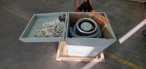 Complete conduit vacuum mouse pulling system with blower, hose, and assorted foam pistons &mdash; - Image 4