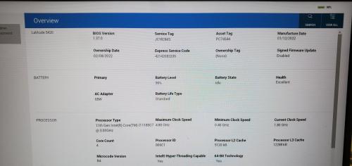 Lot of 50 Dell Latitude 5420 14" Laptop- No Chargers-May contain cosmetic imperfections-Light scratches. 16GB RAM. 512GB. We do not guarantee the life of the battery. Photo is only a representation, not the actual product. - Image 4