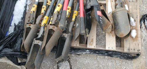 Lot of Post hole diggers - Image 2