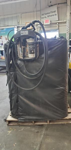 Portable Diesel Fuel Transfer Tank with Electric Pump and Nozzle - - Image 1