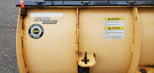 Lot of 2 Storm Guard 7'6" snow plow assemblies by Fisher Engineering, - Image 4