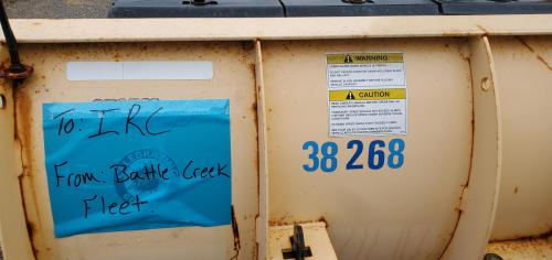 Lot of 2 Storm Guard 7'6" snow plow assemblies by Fisher Engineering, - Image 5