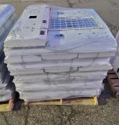 Lot of 63 Fluorescent Lighting Fixtures, 18" x 4'.