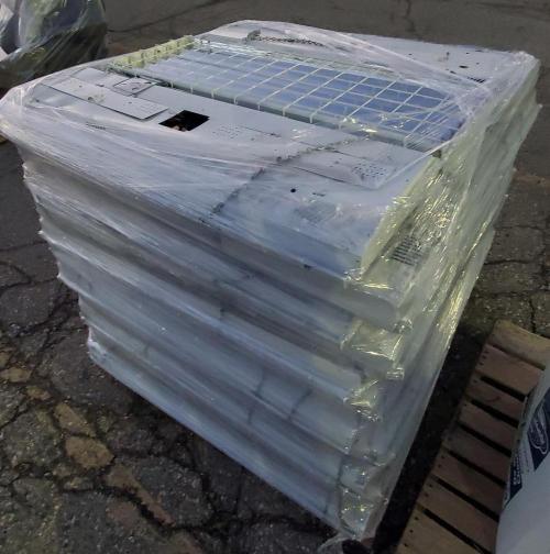 Lot of 63 Fluorescent Lighting Fixtures, 18" x 4'. - Image 2