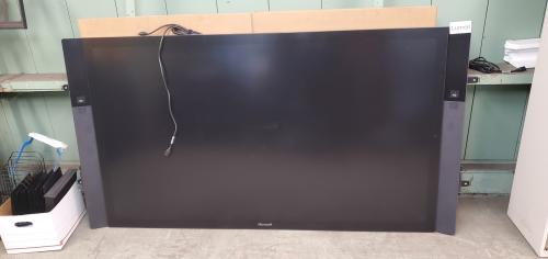 Lot of Two 84" Microsoft Surface Hub interactive touchscreen collaboration displays removed from corporate conference rooms. MUST BRING ASSISTANCE TO LOAD. All unit's power on. - Image 1