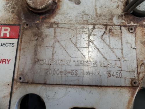 RKI Model 2000-3-5S crane-mounted personnel lift / utility man-basket attachment, used condition - Image 3