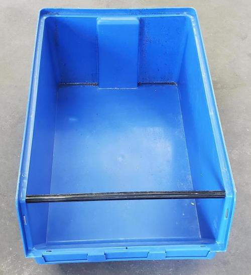 Lot of 30 Stackable Totes- 28" x 18.5", 12" Tall. - Image 1