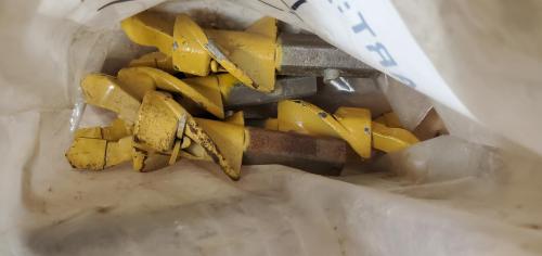 Assorted utility auger drill bits with pneumatic drills- - Image 5