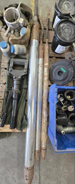 Utility & Directional Drilling Equipment Lot &ndash; Vermeer PB500 Tooling, Huskie Hydraulic Cutter, Drill Rods. - Image 3