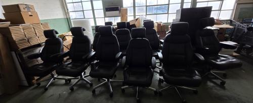 Lot of 9 Iron Horse Control Room Chairs- Rough Condition- - Image 4