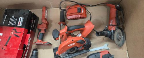 Lot of Hilti Cordless Power Tools with Mismatched Milwaukee Chargers- - Image 6
