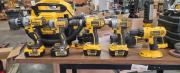 Lot of Dewalt Cordless Power Tools-