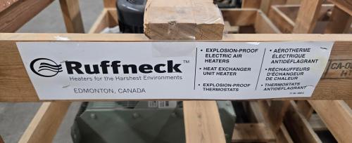 Lot of 2 Ruffneck FX5 explosion-proof electric forced air heaters (hazardous location rated) &ndash;Used - - Image 2