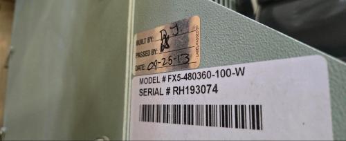 Lot of 2 Ruffneck FX5 explosion-proof electric forced air heaters (hazardous location rated) &ndash;Used - - Image 4