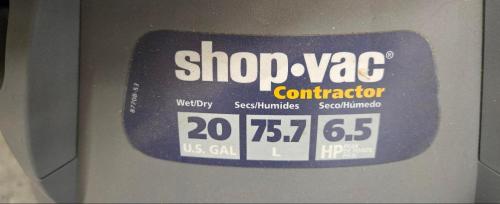 Used Shop-Vac- - Image 2