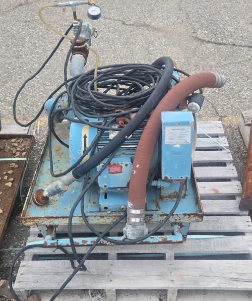 Lot of Transfer Pumps and Trenching Blade. - Image 1