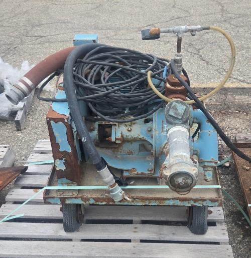 Lot of Transfer Pumps and Trenching Blade. - Image 2