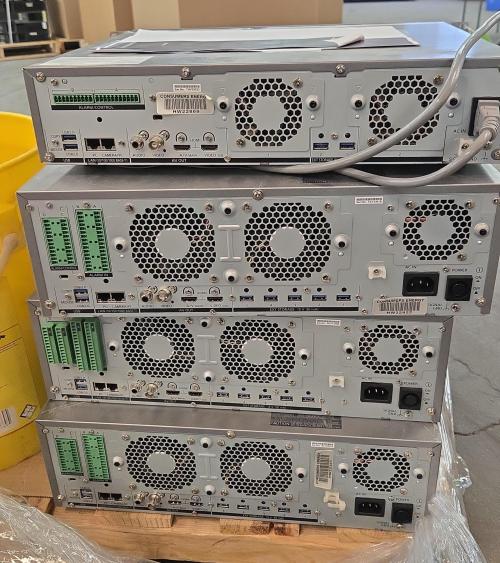 Bulk lot Panasonic security cameras (WV-SFV/SW series) with 4 Panasonic NVRs &ndash; untested commercial pull on pallet - Image 2