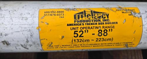 Efficiency Production trench box extension/shoring units with hydraulic cylinders- - Image 5