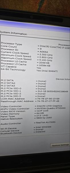 Lot of 25 Dell Precision 7750 17.3-inch mobile workstations- Windows 11 Installed- 16GB RAM- NO CHARGERS  - Image 6