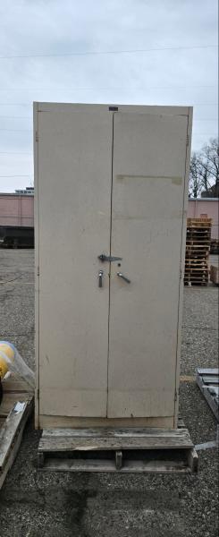 Metal Storage Cabinet- 36"x78"x24"- - Image 1