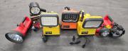Lot of Used Work Lights-