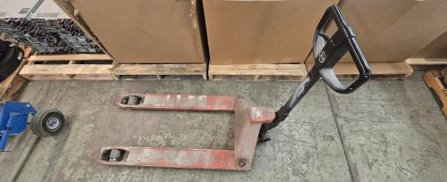 Brake Drum Dolly, EyeWash Station on Dolly, Bad Pallet Jack- - Image 3
