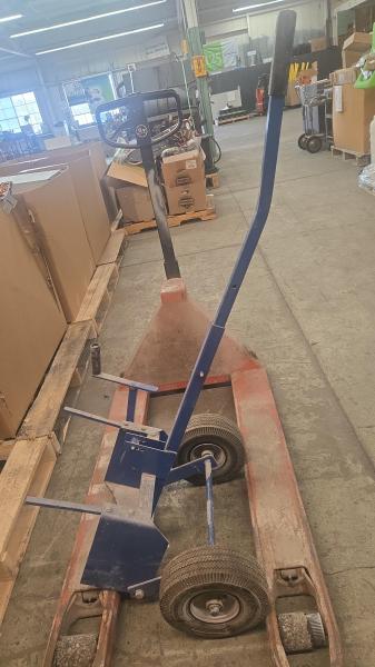 Brake Drum Dolly, EyeWash Station on Dolly, Bad Pallet Jack- - Image 4