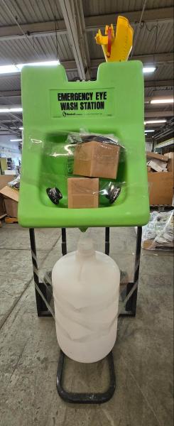 Brake Drum Dolly, EyeWash Station on Dolly, Bad Pallet Jack- - Image 6