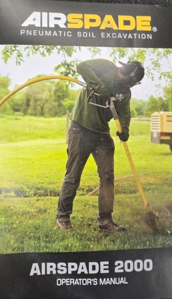 AirSpade 2000 Pneumatic Soil Excavation Kit w/ Hose, Barrel & Case &ndash; Commercial Grade - Image 1